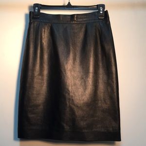 ⭐️Vera Pelle, Vegan-Leather Skirt